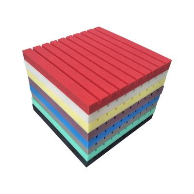 China Highly Efficient Sound Absorption BOSTOP Acoustic Foam Board Custom Sound Stop Absorption Sponge Studio KTV Ceiling Soundproof Sound Insulation Sponge for sale