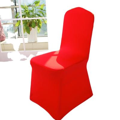 China Durable Elegant Machine Washable Yantai Tongli Washable Polyester Spandex Elastic Stretch Party Wedding Banquet Dinning Event Chair Covers for sale