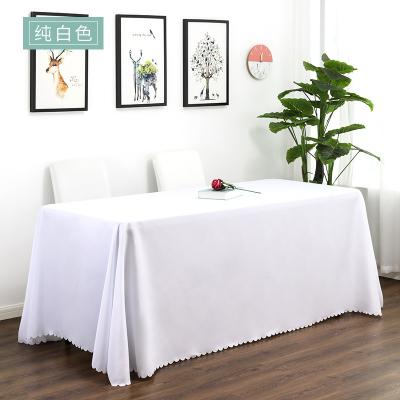 China Yantai waterproof tongli rectangle place square 100% polyester tablecloth round tablecloth for wedding for sale