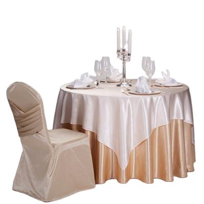 China Wedding OEM ODM tongli Yantai linen tablecloths waterproof round cotton tablecloths polyester for party restaurant for sale