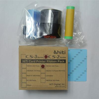 China Original Hiti CS200 CARD PRINTER COLOR RIBBON 400images for sale