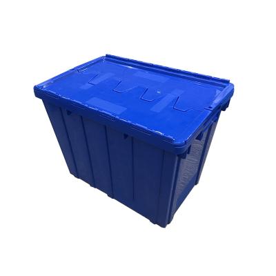 China Plastic whole sales cheap plastic injection mold for storage basket/turnover box mold with lid for sale