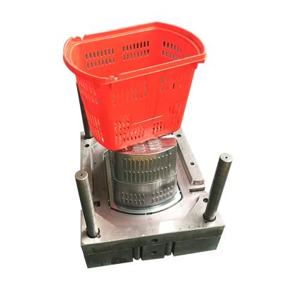 China Plastic fruit crate plastic mold for sale supermarket basket plastic mold plastic storage basket mold for sale