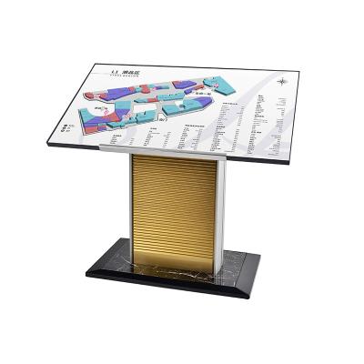 China Metal Custom landing vertical guide sign. Publicize and set up a brand, display board plus steel glass style for sale