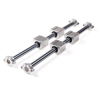 China Hotels SC/SCE/SK/SHF Aluminum Linear Rail End 42*14*32.8mm Linear Shaft Support for sale