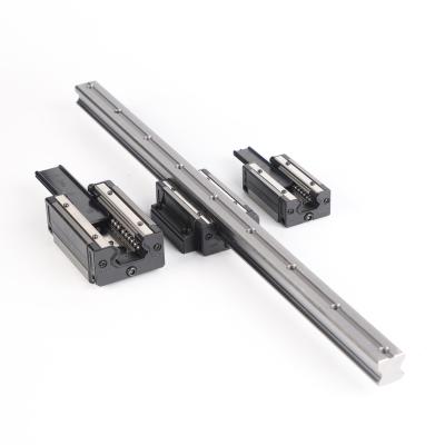 China KETE HSR Series Long Running Span Ball Bearing Screw Rail Guide Rail Linear Block Actuators Original Factory Building Impression for sale