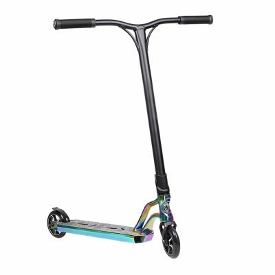 China 88A PU+ aluminum alloy core pro custom scooters for oli wholesale and neo chrome slick stunt scooter for sale