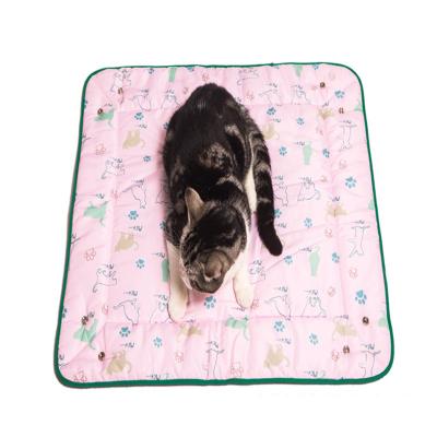 China Wholesale Factory Manufacture Various Olyester Fiber Summer Nest All-Season Pet Ice Cooling Mat, Cat Bed for sale