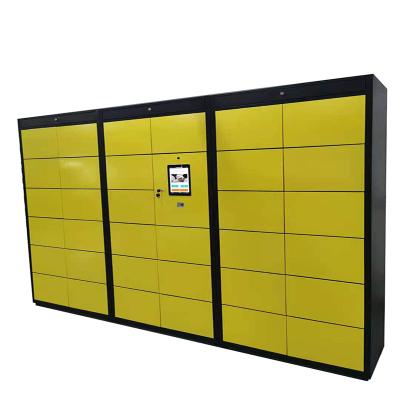 China High Quality Galvanized Android 10.1inch Steel System Network Smart Storage Locker for sale