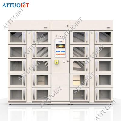 China Concise Smart Cool Locker Food Refrigerated Cabinet for Chilled Food with 21.5