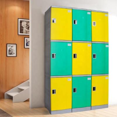 China Yoga Room Assembled ABS Storage Locker For School Waterproof ABS Cabinet for sale