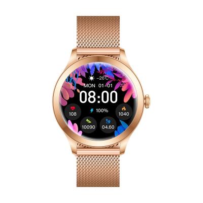 China KW10 Max Bluetooth Player de Música Smart Watch Impermeável Mulheres 1,19 polegadas à venda