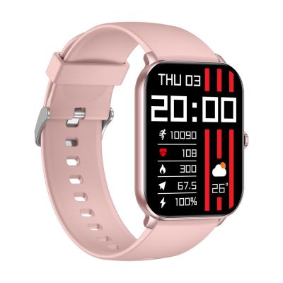 China KW105PRO-M Quadrat-Form Smart Watch Bluetooth Anrufen Smart Watch Amoled Anzeige zu verkaufen