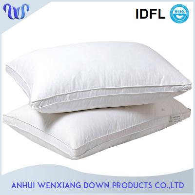 China Cheap Anti-Apnea New Plain Feather Pillow Cushion White Pillow Inserts for sale