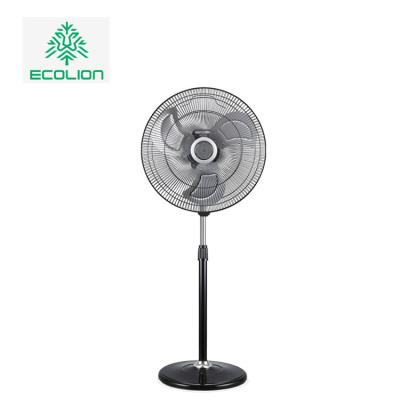 China Hotel 20 Inch Height-Adjustable Large Power Home Appliance Aluminum Electric Fan With 3 Blades for sale