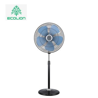 China Hotel 20 Inch Plastic Electric Oscillating Home Appliance Rack Commercial Fan With 6 Blades for sale