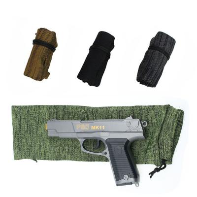 China Free Sample Modern Outdoor Hunting Gun Sock Cover Device Knitting Dust Cover For Holster Shooting Gun for sale