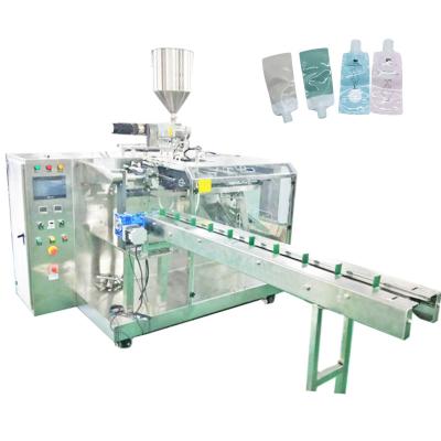 China Automatic Food Spout Pouch Cosmetics Filling Machine Cream Packing Machine for sale