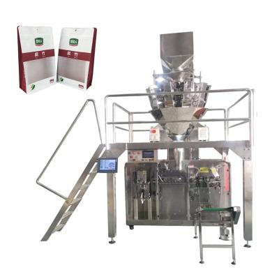 China Automatic Food Premade Pouch Filling and Sealing Machine for sale