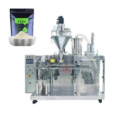 China Automatic Food High Speed ​​Powder Doypack Pouch Pick Filling Sealing Packaging Machine for sale