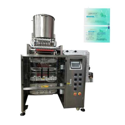 China Food Vertical Automatic Liquid / Shampoo / Ketchup / Sauce Packing 2 Line Multi Lane 6 Multi Lane Sachet Filling Machine for sale