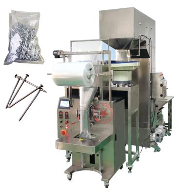 China Automatic Vertical Single Bolt Cheap Economic Screw Iron Steel Nails Weighing Counting Automatic Packing Wire Nail Packing Machine for sale