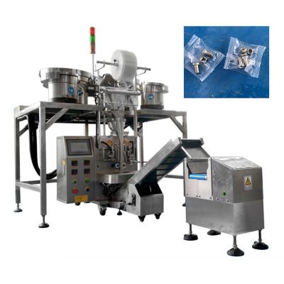 China Counting Packaging Machines Multifunctional Automatic Food Bag Shaping/Filling/Sealing With Bowl Vibratory Feeders Iron Bolt Packaging Machine for sale