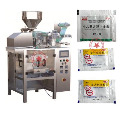 China Food Automatic High Speed ​​Three Side Seal Granules Powder Pharmaceutical Sachet Packing Machine for sale