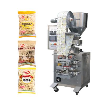 China Automatic Popcorn Plastic Granule Grain Sachet Bag Food Low Cost Pillow Packing Machine For Small Business for sale