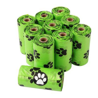 China W08 Sustainable Pet Supplies Dropshipping Eco Friendly Dog Shit Bag Pack Biodegradable Earth Related Dog Poop Bag With Dispenser for sale