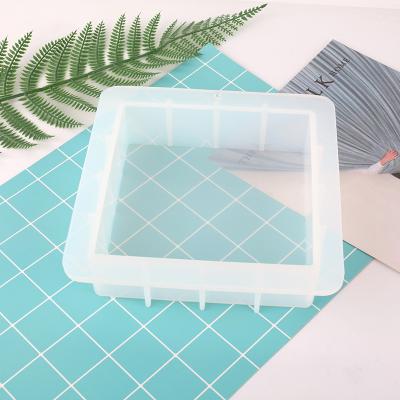 China Craft DIY Disposable Silicone Square Soap Making Mold Handmade Loaf Bar Soap Molds For Soap Making for sale