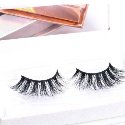 China Strip 100% Soft Siberian 3d mink hair eyelashes 25mm extra long lashes with beautiful packing for sale