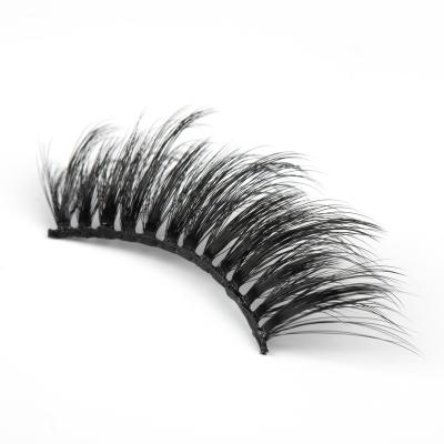 China 100% Real Handmade Silk Crisscross Lashes Private Label Lashes for sale