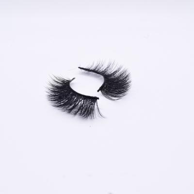 China Real hair 100% hand made soft natural clean 3d brand silk eyelashes, private label mink silk eyelashes for sale