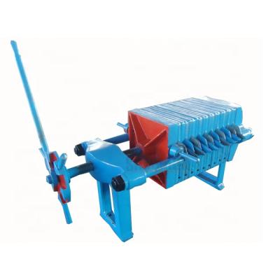 中国 Manual Oil Filter Press For Edible Oil Filtration , High Temperature Resistant Filter Press 販売のため