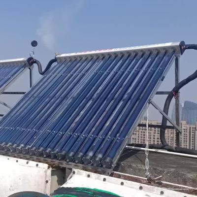 China PVC High Power CPC Slot Pressurized Solar Collector Heat Pipe Air Parabolic Vacuum Tube Solar Collector for sale