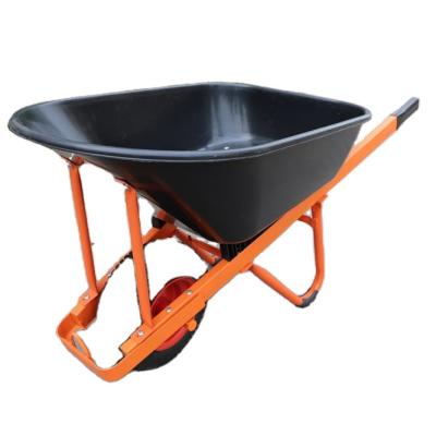 China Tray wb8617 australia 200kgs plastic wheelbarrow 8617 heavy duty YOU IT trolley wheel wheelbarrow plastic for sale