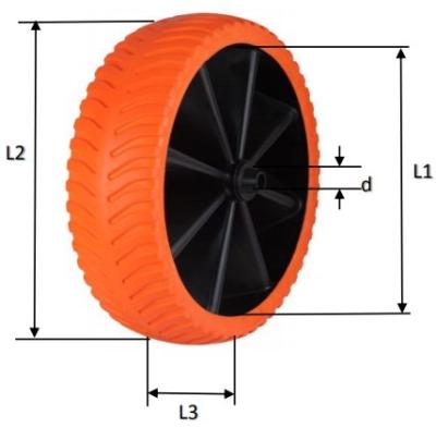 China PU wheelbarrow PU wheel for sale for sale