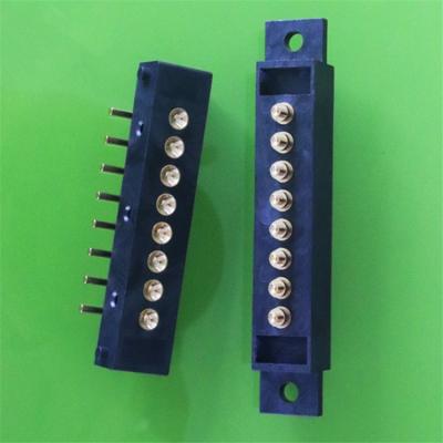 China Pogopin Male and Female Connector Good Performance Environmental Protection Pogo Dice Plastic Magnetic Spring Pin Components for sale