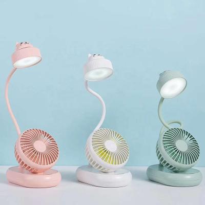 China Pet Lamp Fan Multiple FunctionTable Lamp Car With Fan Desk Lamp Fan for sale