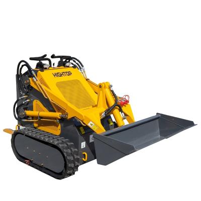 China Building material stores factory sale skid steer loader HTS380 direct strong lift loader for promotion for sale