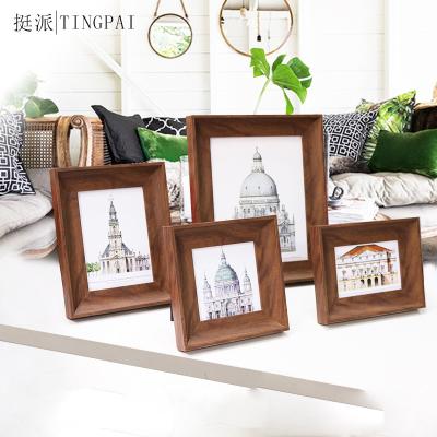 China Creative frame personalized children's photo installation retro resin home photo wedding picture frame combination for sale