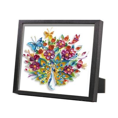 China CLASSIC Eco-Friendly Wholesale Natural Wooden 3D Picture Picture Frame Shadow Box for sale