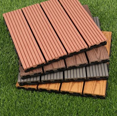 China Outdoor wood deck panels plastic composite wood texture skin-friendly waterproof flooring cheap artificial hardwood lumber wpc decking for sale