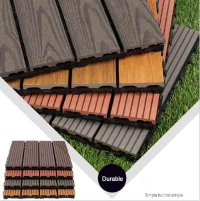 China Outdoor Deck Flooring Waterproof Flooring Composite Decking Cheap Engineered Flooring Outdoor Wood Plastic Deck Compound for sale