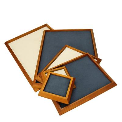 China MYDARB small stackable jewelry display rack jewelry tray woodentray high quality luxury earrings jewelry display for sale