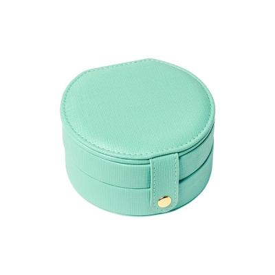 China Jewelry Box Show Jewerly Custom Mydarb Custom Logo Printed Gift Velvet Paper Leather Jewelry Box for sale