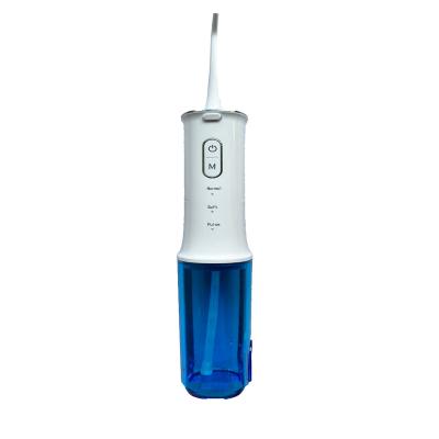 China Multifunctional Clear Sound Low Noise Electronic Hotel Home Use Portable Water Flosser Cordless Water Flosser for sale