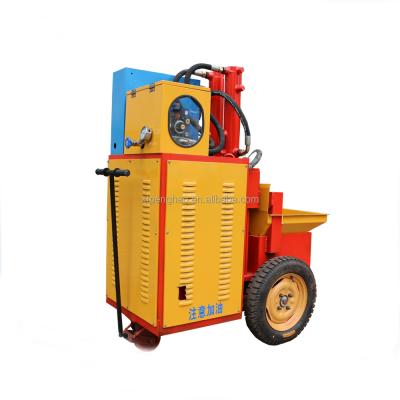 China Transportation Small Mini Cement Pump Concrete Pump , Cement Mortar Grouting Gasoline Price for sale