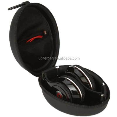 China Waterproof EVA+PU Cover EVA Earphone Headphone Headmuff Carrying Case Organizer for sale